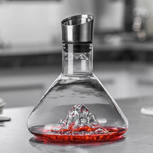 CRISTALGLASS waterfall red wine decanter quick home set luxury high-end glass wine pouring wine storage wine jug