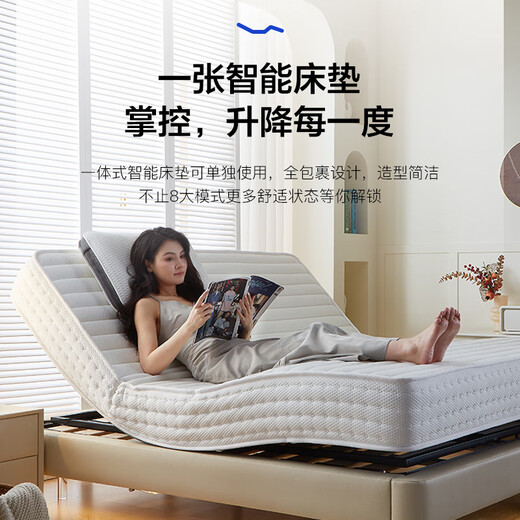 KELISITING智能电动床垫多功能床垫1.8*2.0米白天鹅尊享版C902