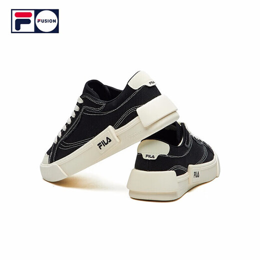 FILA FUSION斐乐潮牌男子帆布鞋潮流时尚板鞋百搭舒适休闲鞋