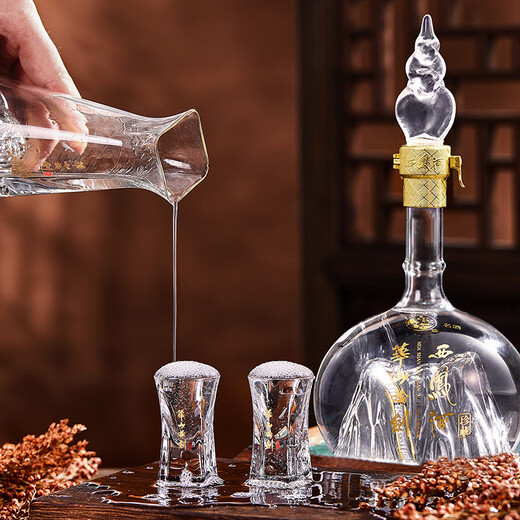 Xifeng Wine Huashan Sword Controversy 20 Years 52 Degrees 500ml Single Bottle Fengxiang Liquor Mid-Autumn Festival Gift
