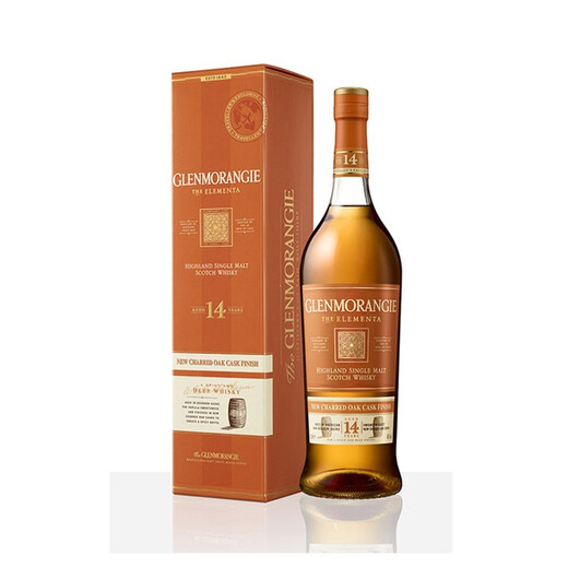 格兰杰（Glenmorangie）14年Elementa窖藏陈酿 苏格兰威士忌 1L 43度 礼盒装进口洋酒