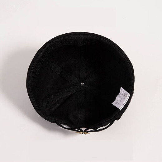 Dofinison hat baseball hat men hat hip hop hat brimmed hat melon leather hat landlord hat men hat black label melon leather hat [black]