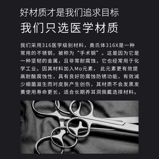 Lnieer medical titanium steel earrings plain hoop earrings for women, light luxury and high-end titanium alloy earrings, ear bone nails, ear piercing earrings for men, suitable for earlobes, 14mm medical titanium steel earrings