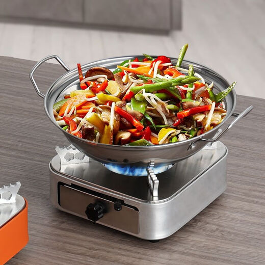 Réchaud à alcool de type tiroir, petit pot chaud, réchaud domestique, théière, pot sec commercial, petit pot, pot à alcool, camping en plein air, poêle orange vitalité, coulissant, 1 pouce