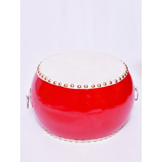 Mi Ling Cowhide Drum Brum Big Drum's Comply's Snack Toys Disegarten Coundergard Crycussion Instrument 5-дюймовый барабан ковхиков 16 см*12 см+большой тарелка