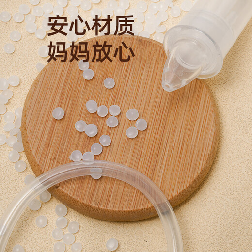 licheers吸鼻器婴儿手拉式新生儿专用鼻屎清理器宝宝鼻涕吸取清洗器 绿色