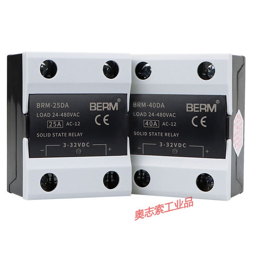 Solid-State Relay BRM-40DA DC-kontrolliertes AC-Modul SSR-40DA Einphase 40A D4840 BRM-25DA