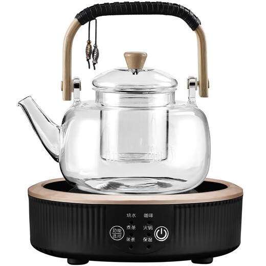 Shangyanfang electric ceramic stove tea boiler tea stove thickened high temperature resistant glass kettle tea kettle large capacity special for making tea
