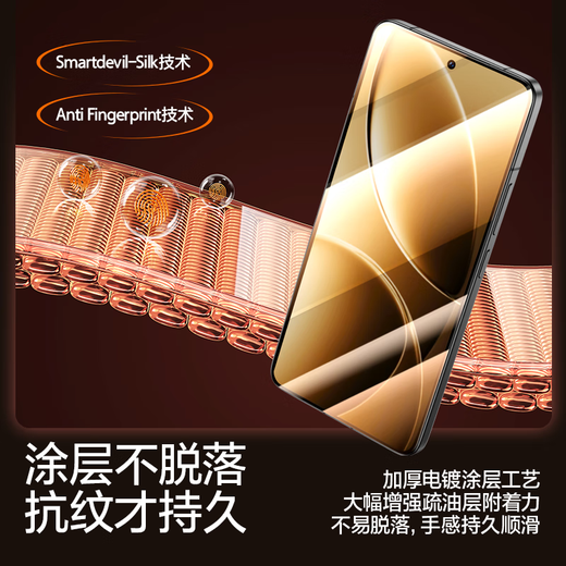 Flash Magic is suitable for Redmi k80/K80pro tempered film. Redmi k80 mobile phone film. Redmi explosion-proof and anti-fingerprint all-glass ultra-clear and high-transparent mobile phone protective film. Enhanced version | upgraded explosion-proof and anti-fingerprint. 2 pieces + artifact. Redmi k80/K80pro universal. Cannot be unlocked and returned.