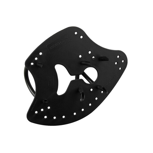 YINGFA hand fins professional swimming equipment for adults and children, swimming training paddling, axe-style paddling, black XS (children)