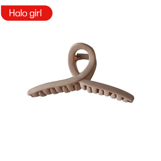 HALO GIRL【8个】新款抓夹化妆夹简约发夹女后脑勺发量多发卡鲨鱼夹子头饰 超值装【8个】