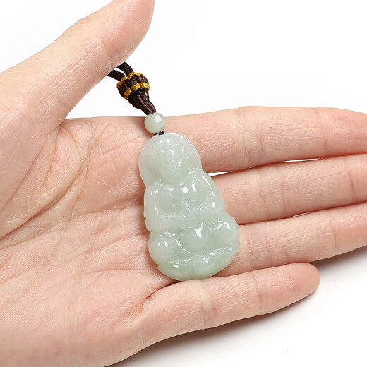 Fengxi Jewelry Natural Jade Guanyin Jade Pendant Men's Jade Pendant Jade Pendant Necklace Price Guarantee 11.11