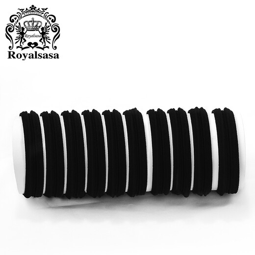Royal sasa royal salsa hair accessories basic 10 rubber bands women's hair circle head rope ponytail high elastic head accessories