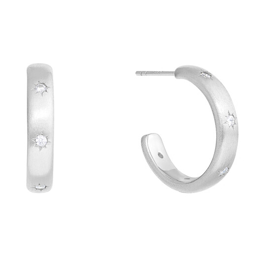 Arsis starry night silk star mark earrings for women, fashionable, simple and versatile earrings, earrings as a gift for your girlfriend, silky star mark earrings