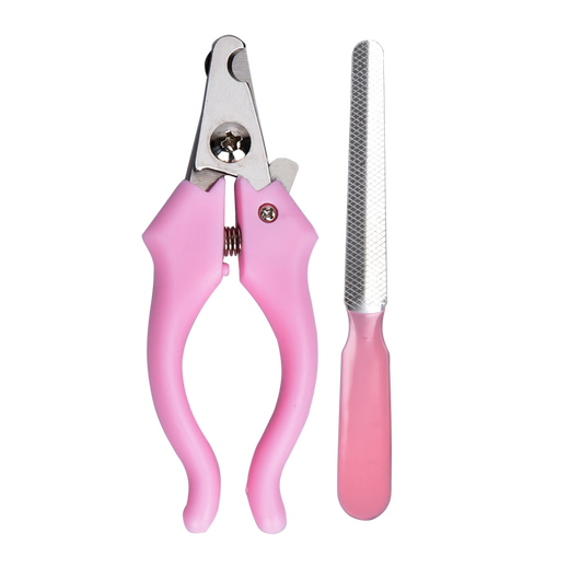 Raise a pet dog nail clipper dog nail clipper pet clipper nail clipper for large and small dogs Teddy golden retriever cat nail clipper supplies blue upgraded large size + file