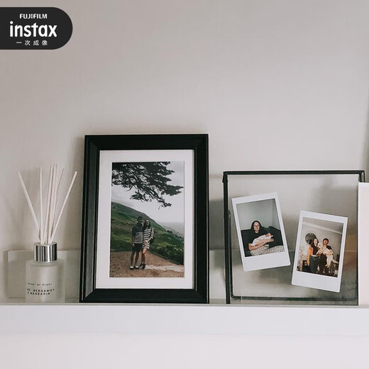 Fuji (FUJIFILM) instax mini instant camera special 3-inch instant photo paper suitable for mini7+/7c/7s/11/40/90/99/evo/12/41/25/70 and other models 20 pieces of white edge photo paper + stickers*2+random photo album*3