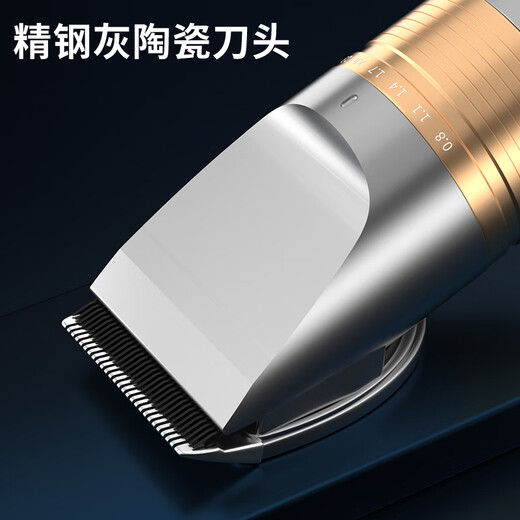 Golden Pet Shi Dog Electric Clipper Pet Shaver Hair Clipper Electric Clipper Shaver Pet Supplies Rechargeable Silver Metal Model