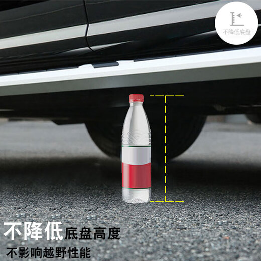 Suitable for 09-22 Highlander original side pedals and black warrior special parts Ayong modified original 22-year new style Zunyao model upgraded and thickened replaced with new ones if broken. Matching without lights