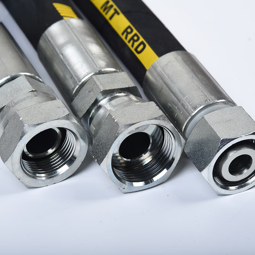 Customized hydraulic assembly hose steel wire Customized oil pipe rubber High temperature resistant rubber suitable for high pressure M36*2 (DN25*1 meter double layer steel wire