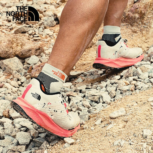 The North Face北面徒步鞋女款春夏季户外休闲运动VECTIV越野跑鞋登山鞋5G3M 红色677 36.5 /美码5.5