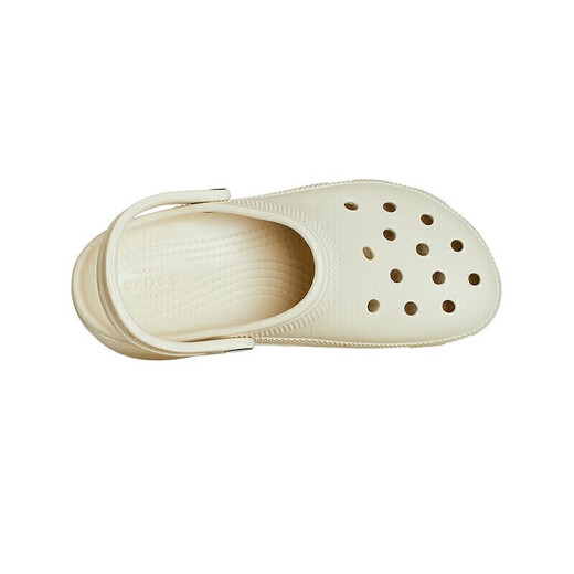 crocs Crocs thick-soled cloud hole shoes outdoor 206750 Bone white-2Y2 37/38 (240mm)
