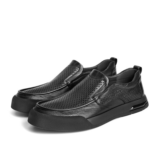 Belle Buld Casual Shoes Мужская обувь для кожи кожи Кожа удобная крышка для ног деловая кожаная обувь A1541bm4 Black 43