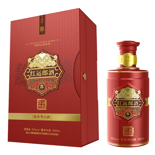 Langjiu Hongyunlang 30 (30) 53-Grad-Sauce-Geschmack 500 ml (Stopp für neue und alte Verpackungen)