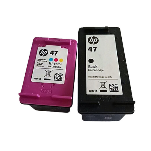 惠普（HP）适配原装惠普47墨盒4825 4826 4877 4828 4800打印机墨盒墨水黑彩 黑/彩色墨盒填充墨水