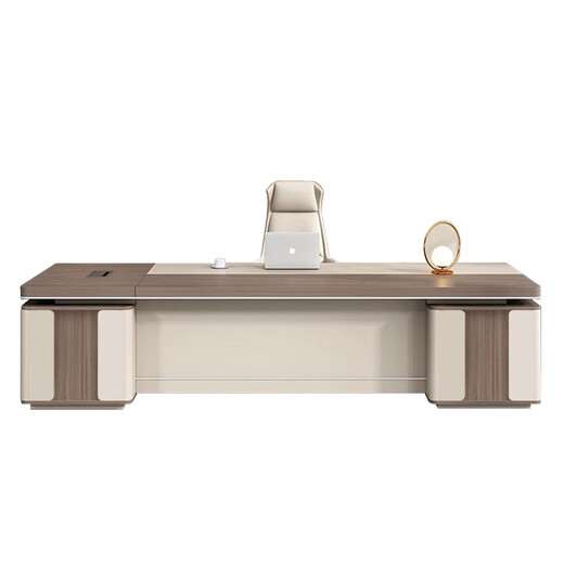 Lanran desk simple modern boss desk manager desk supervisor desk executive desk 1.8 meters boss desk does not include deputy cabinet