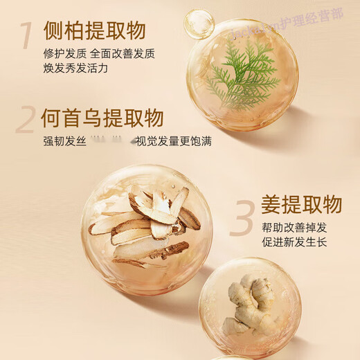 Shining Luojian empêche la débirth i coiffure liquide réagain nutrition coiffure eau luojian solution nutritionnelle du cuir chevelu 3 bouteilles [pack de traitement]