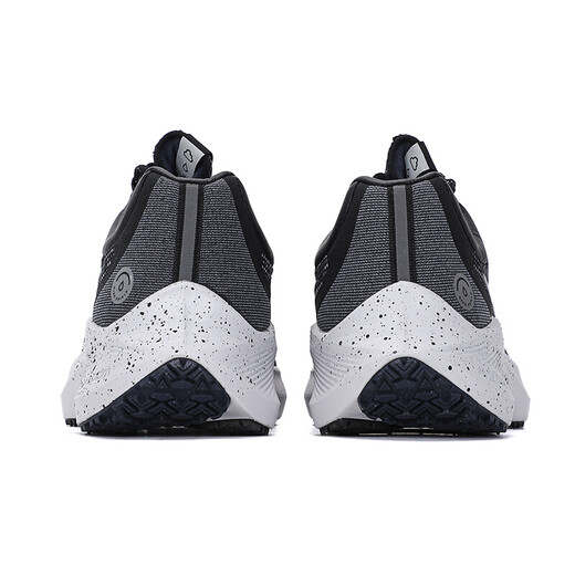 Nike (NIKE) 2025 summer running shoes men's shoes new ZOOM sports shoes cushioning breathable casual and fashionable light sports shoes DC3727-001 black gray 42.5