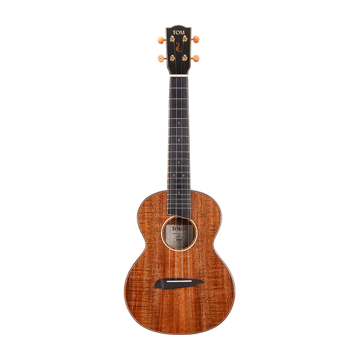 Tom HM5 Ukulele Principiantes Adultos y niños KOA Acacia Madera Full Sunn Small Guitar de 26 pulgadas [Caja eléctrica] Cuerdas de titanio importadas