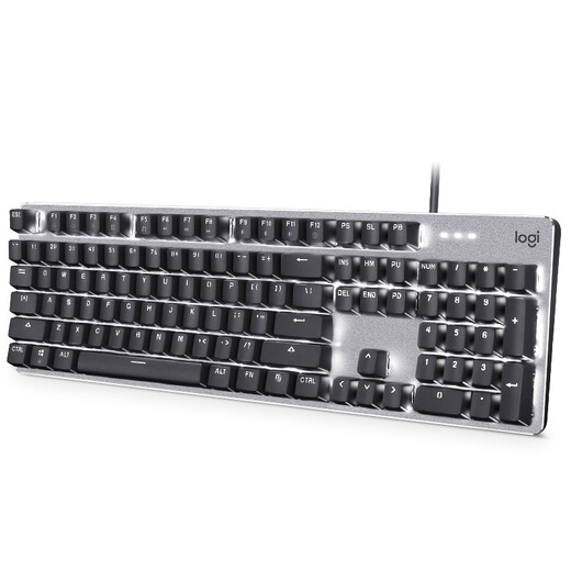 罗技（Logitech） G102 有线游戏鼠标 电竞键鼠套装 TTC轴 K845 背光有线游戏机械键盘 全尺寸 K845青轴-耿鬼+ G102黑-耿鬼防滑贴