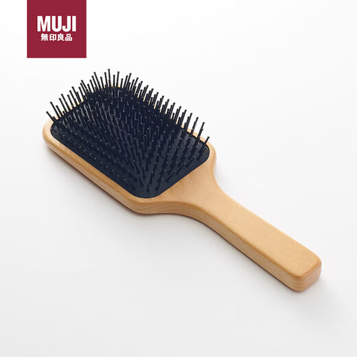 MUJI Aquagreen Scalp Care Hair Comb, Portable for Traveling, Total Length: Approximately 23.5cm