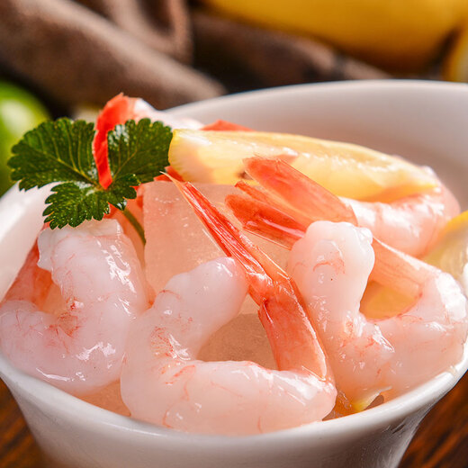 Mega Ready-to-Eat 27 Shelled Sweet Shrimps 70g*3 Bags Arctic Sweet Shrimp Sashimi Straight from the Source