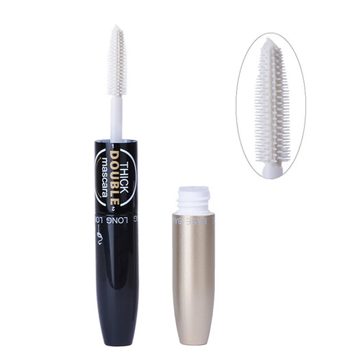 Flamingo double-ended mascara waterproof, long and non-smudged 6208, curling, not easy to remove makeup, extended and encrypted 1 pack