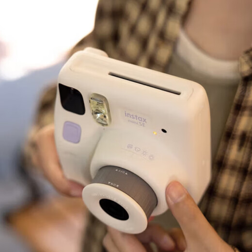 Fuji (FUJIFILM) instant mini12 camera minise upgraded model, one-time imaging, instant beauty, birthday gift, Mini Se Purple (ready in stock), official standard configuration