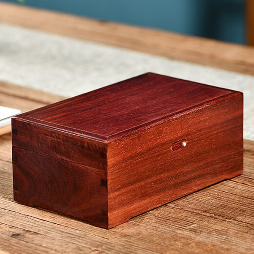 Original Heart Like Snow Rosewood Jewelry Box Solid Wood Jewelry Storage Box Jewelry Box Wooden Jewelry Box Girlfriend 520 Gift for Wife Rosewood Single Board Small Jewelry Box