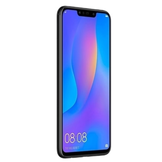 华为nova 3i 6.3英寸全面刘海屏 高清四摄4G手机 双卡双待 安卓 华为二手手机 亮黑色 6G+128G 9成新