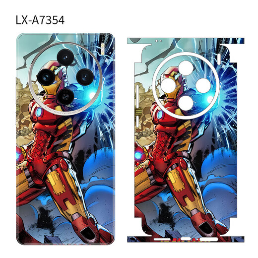 万浮生适用vivox100Ultra连体全包保护膜动漫卡通100Spro背膜贴纸彩膜 LX-C1396 For vivox100Ultra连体全包