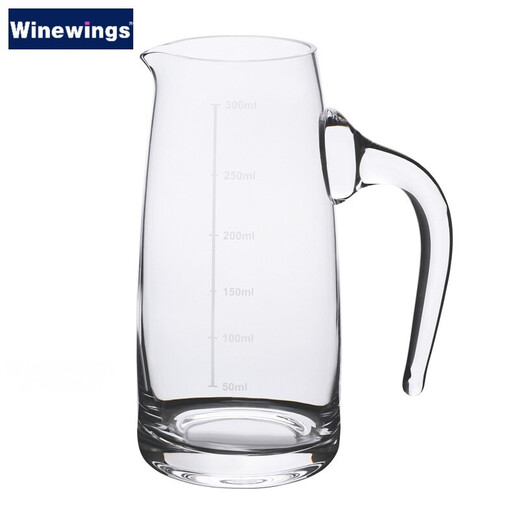 WINEWINGS thickened glass white wine cup wine dispenser with scale decanter wine measurer household small wine glass wine set 500ml gourd wine dispenser/single