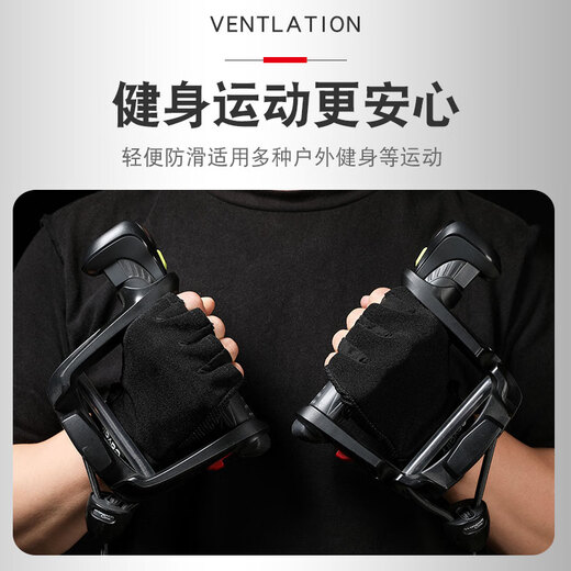 骑兵连（cavalry）自行车手套山地车夏季半指短指手套男女户外运动健身战术骑行装备
