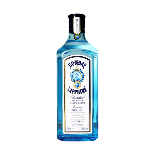 Sagli Gin Sapphire Gin Bifuda Original Bottle Imported Jintangli Changdao Ice Tea Bartending Base Wine Mumbai Sapphire Gin 750mL 1 Bottle