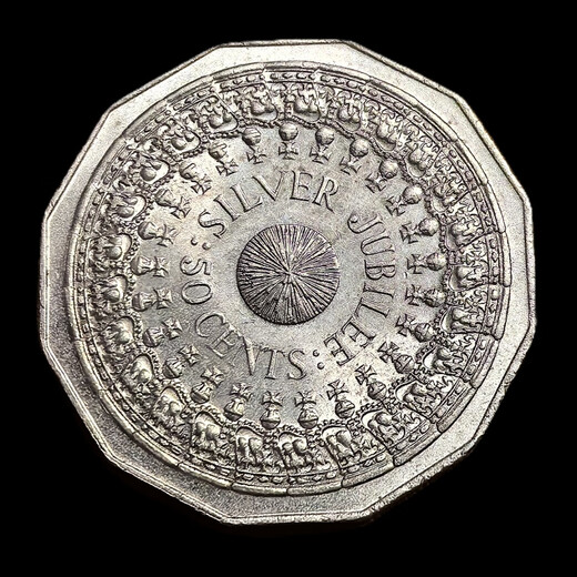 8 [Coppersmith -Sammlung] Ausländische Münzen -Münzen Gedenkmünzen Asien Europa Afrika Amerika Ozeanien Währung Jamaika 50 Punkte (1048)