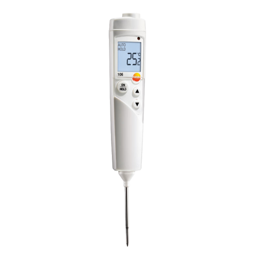 Testo / 103/104ir / 105/108/826T2 Thermomètre alimentaire Centre de sonde mini testo105