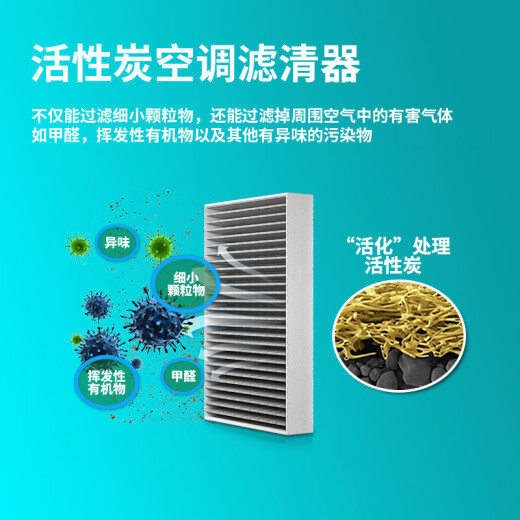 澳麟（AOLIN）活性炭空调滤芯滤清器空调格适用于17-24款/标致5008 (1.6T/1.8T)