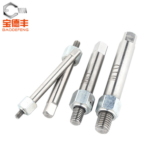 XMSJ stainless steel self-tapping thread tool carbon steel braces threaded braces sheath installation wrench protective sleeve M3X0 point 5 stainless steel