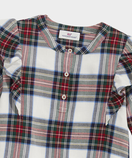 Vineyard vines girls preppy style Royal Stewart Small