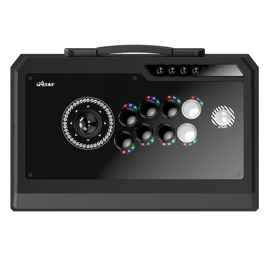 Boxing Fighter (QANBA) Q4-S 4-in-1 weighted Sanwa version arcade joystick game controller supports PS3 computer PC mobile phone switch2 steam Street Fighter 6 Tekken 8 Hungry Wolf Legend e-sports