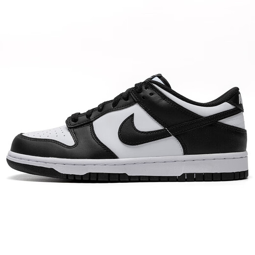 Nike (NIKE) casual shoes for women 2025 Autumn Dunk Low trendy low top cushioning breathable comfortable and lightweight versatile sports shoes CW1590-100/Dunk/black and white/mainly recommended 36.5